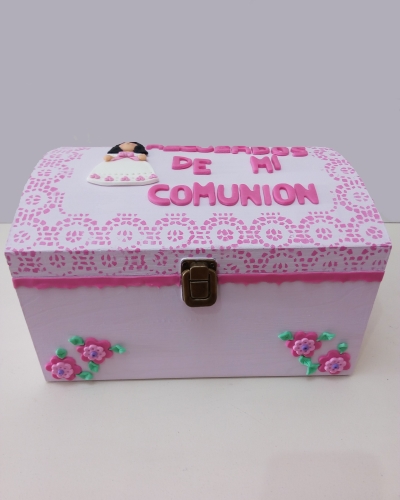 Caja Recuerdos Comunión Niña