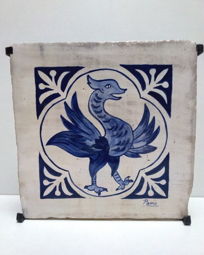 Ave Azul 20x20